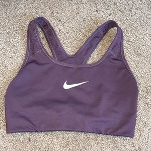 Nike sports bra purple XS
